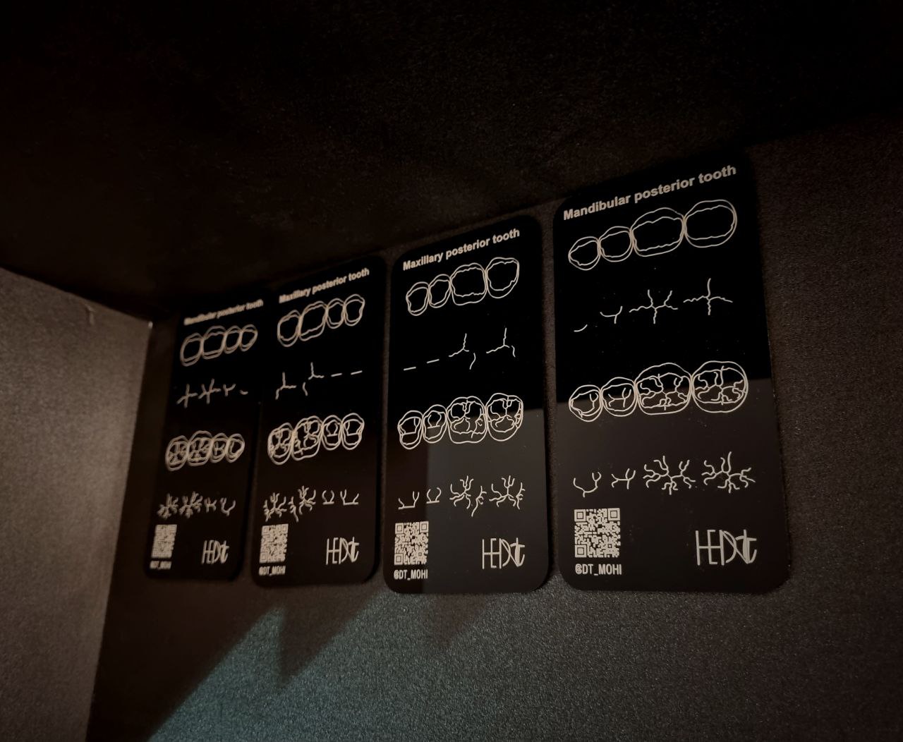 تمپلیت دندان های خلفی تمپلیت دندان های خلفی